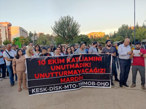 10 EKİM KATLİAMI BASIN AÇIKLAMASI