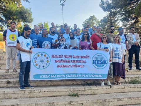 EMEĞİMİZİN KARŞILIĞINI İSTİYORUZ
