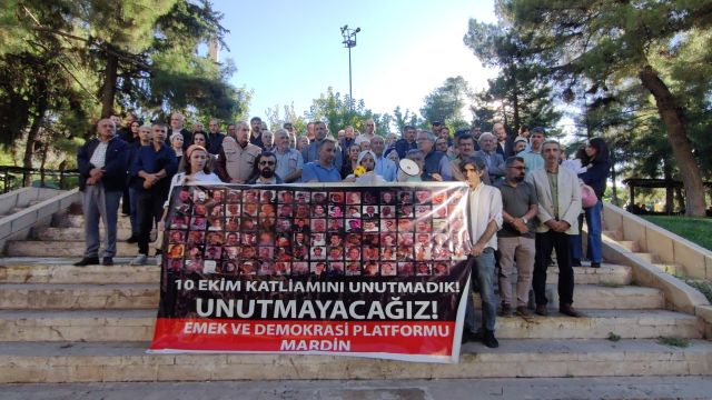10 EKİM KATLİAMINI UNUTMADIK, UNUTTURMAYACAĞIZ!